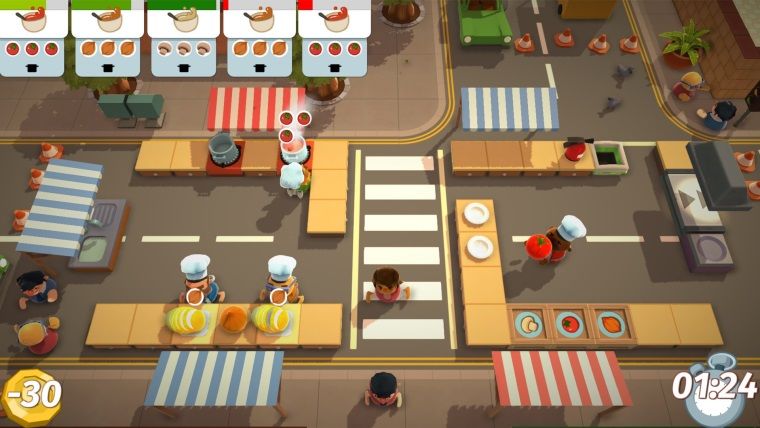 Overcooked, Epic Store'da ücretsiz oldu!