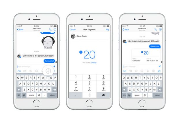 Facebook Messenger'dan para gönderme dönemi başlıyor