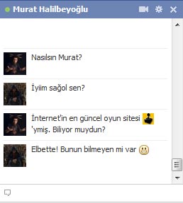 Facebook'ta yüzünüz smiley olsun