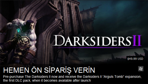 Darksiders 2'yi Steam'den almaya başlayabilirsiniz