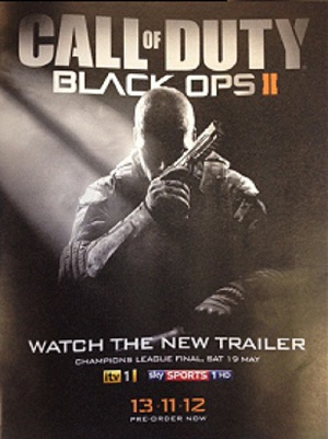 Black Ops 2, Şampiyonlar Ligi Finali'nde!