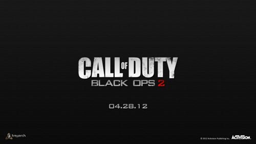 Call of Duty: Black Ops 2'nin logosu sızdı!