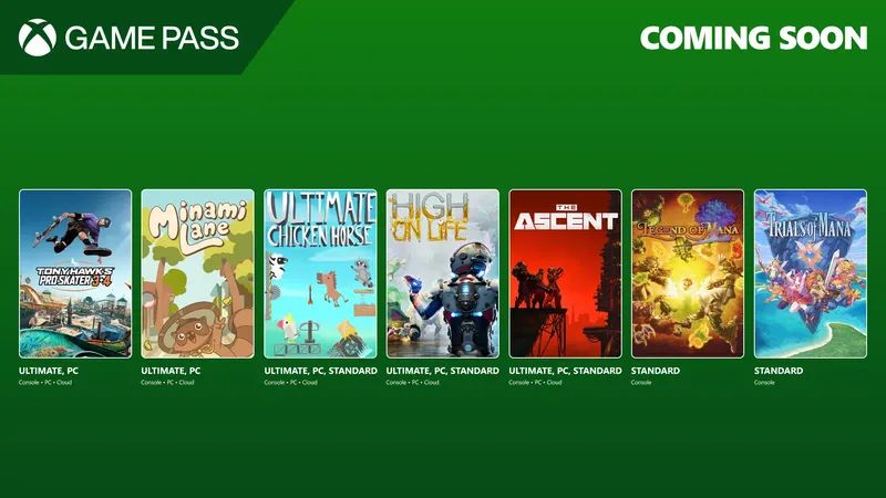 Xbox Game Pass Temmuz 2025 Oyunları Açıklandı