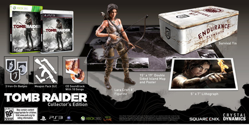 Tomb Raider'ın Collector's Edition kutu resmi belli oldu