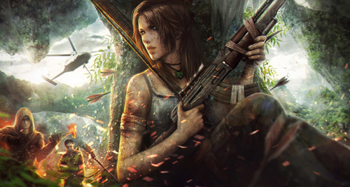 Tomb Raider üzerine yaratıcı tasarımlar