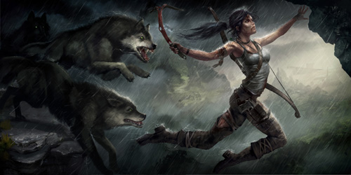 Tomb Raider üzerine yaratıcı tasarımlar