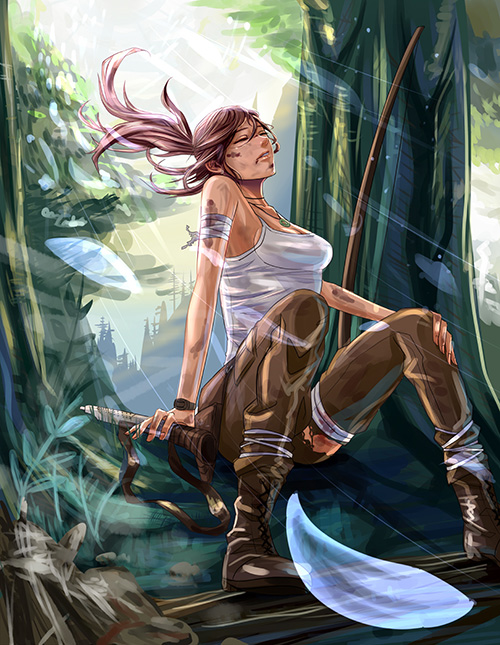 Tomb Raider'dan yepyeni görseller