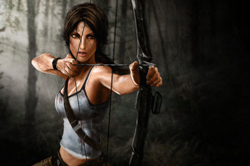 Tomb Raider ile birlikte çizgi roman
