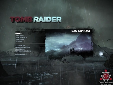 Tomb Raider artık Türkçe!