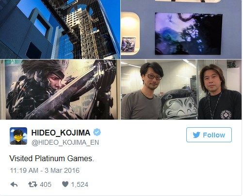 Hideo Kojima, bu sefer Platinum Games'i ziyaret etti