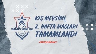 Şampiyonluk Ligi'nde 2.hafta maçları tamamlandı