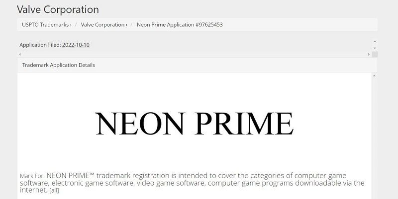 Valve, Neon Prime isimli yeni bir oyun üzerinde çalışıyor olabilir