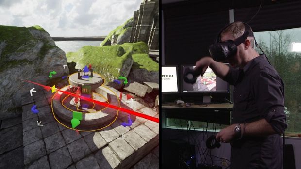 Epic Games, Unreal Engine 4 için 'VR Editor'u tanıttı 