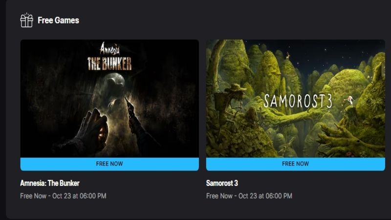439 TL Değerinde İki Oyun Epic Games’te Ücretsiz Oldu 439 TL Değerinde İki Oyun Epic Games’te Ücretsiz Oldu