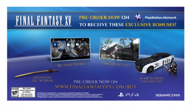 Final Fantasy XV'in dijital ön sipariş hediyeleri belli oldu