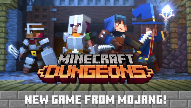 Mojang, yeni bir Minecraft oyunu duyurdu: Minecraft Dungeons!