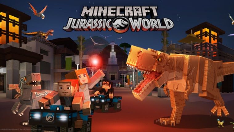 Minecraft Jurassic World DLC yeni içeriklerle geldi