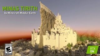 Minas Tirith, Minecraft ile yeniden yapıldı