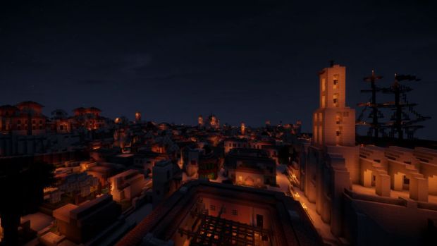 Assassin's Creed IV'ün Havana şehri Minecraft'ta canlandı