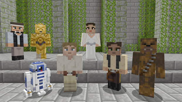 Minecraft Star Wars DLC'si efsane karakterleri konsolunuza getiriyor