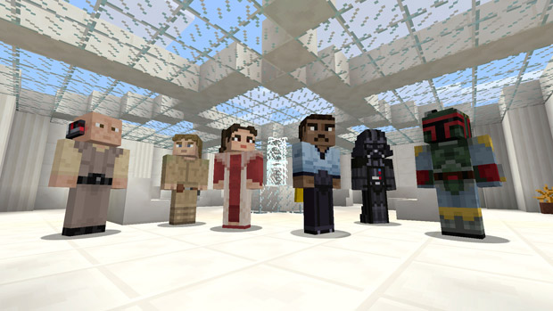Minecraft Star Wars DLC'si efsane karakterleri konsolunuza getiriyor