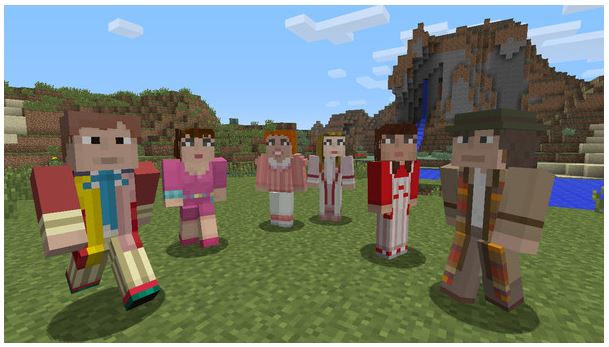 Minecraft'a, sadece Xbox için Doctor Who eklenti paketi geliyor