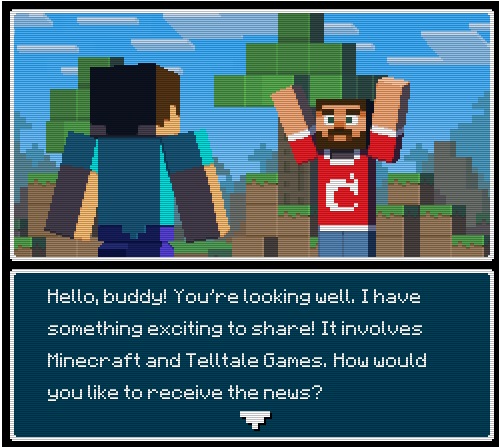 Telltale'ın süper gizli duyurusu Minecraft: Story Mode çıktı!