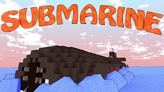 Minecraft'ta çalışan denizaltı yaptılar