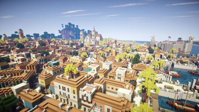 Assassin's Creed IV'ün Havana şehri Minecraft'ta canlandı