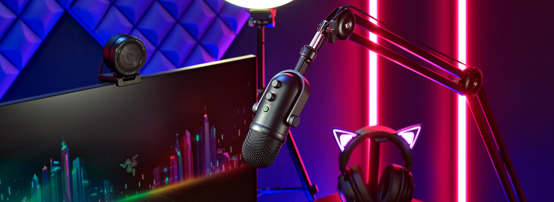 Razer Seiren V2 Pro ve Seiren V2 X yayıncı mikrofonları duyuruldu