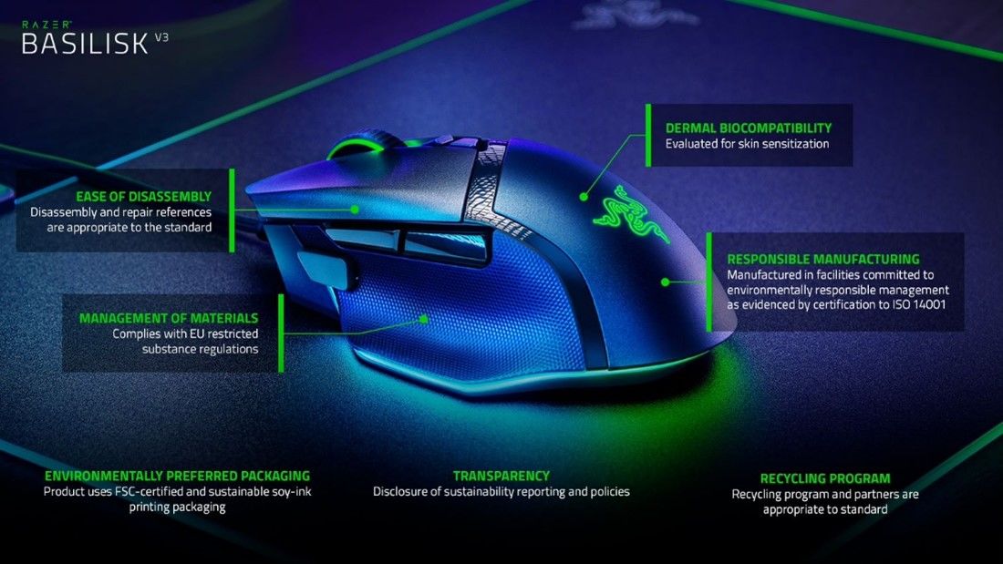 Razer ilk ekologo sertifikalı Mouse modellerini duyurdu