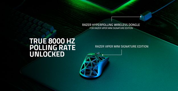 Razer Viper Mini Signature Edition 8000 Hz'a kavuştu
