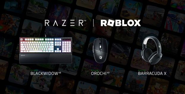 Razer ve Roblox çevre birimleri 