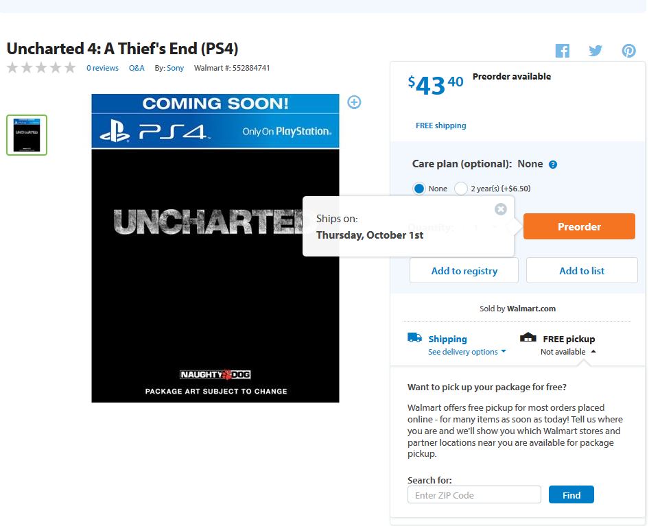 Uncharted 4: A Thieft End'in çıkış tarihi mi sızdırıldı?