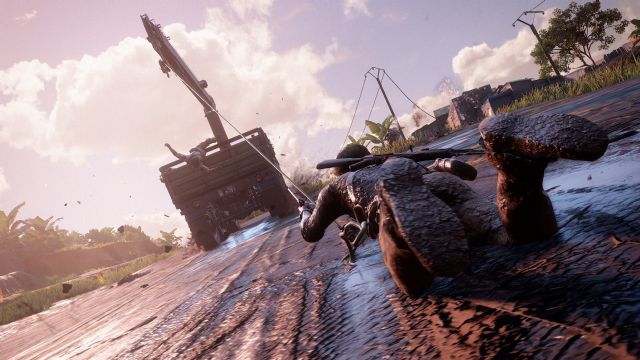 Uncharted 4'ün "çamur" efekti bile bir başka!