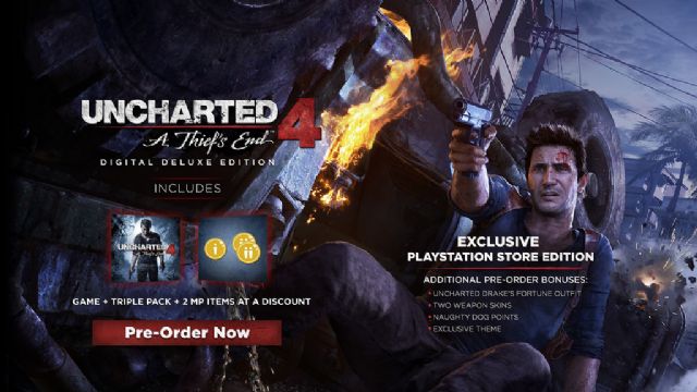 Uncharted 4'ün çıkış tarihi belli oldu!