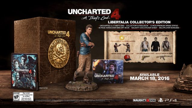 Uncharted 4'ün özel sürümlerinden yeni video