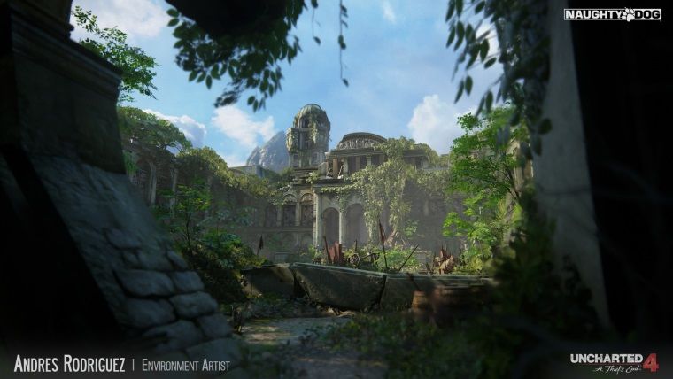 Uncharted 4'ün ünlü haritası Unreal Engine 4'te yeniden yapıldı