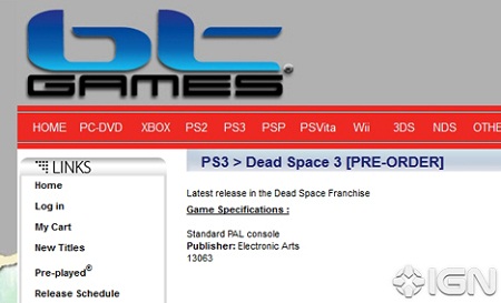 Dead Space 3 geliyor olabilir mi?