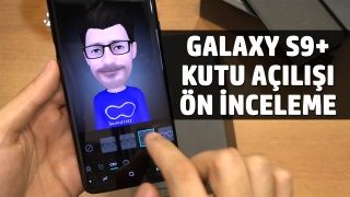 Samsung Galaxy S9 Plus kutu içeriğine bakıyoruz / Ön İnceleme