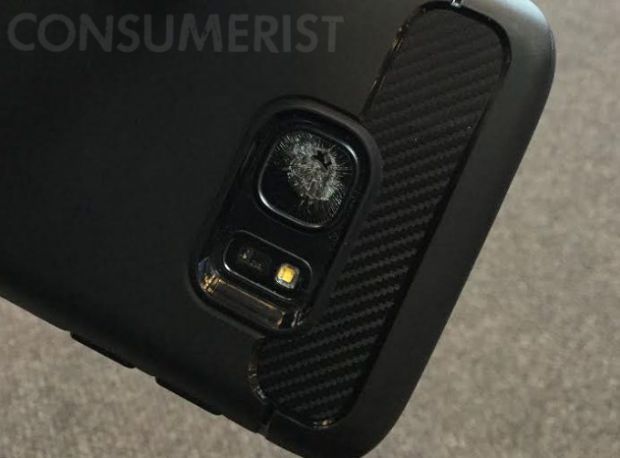 Şimdi de Galaxy S7'lerin kamera lensleri kendi kendine patlıyor