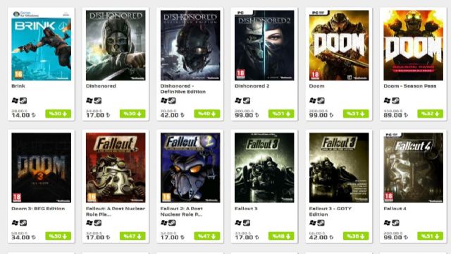 Bethesda oyunlarında indirim fırsatı