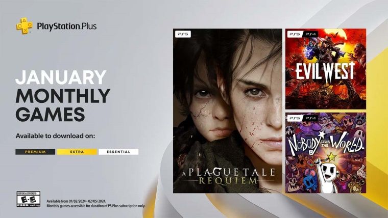 Ocak 2024 PlayStation Plus Ücretsiz Oyunları