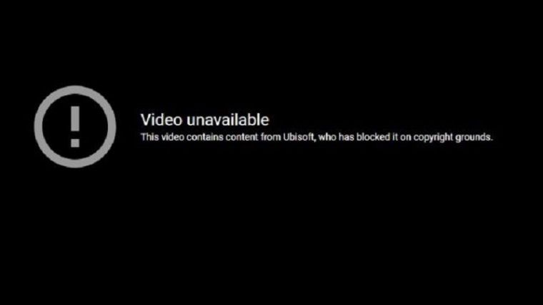 Ubisoft, Gamescom 2019 açılış videosuna telif attı