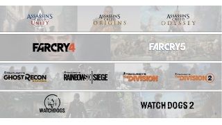 Ubisoft'un bu nesildeki 11 oyunu 10 milyon satış rakamını aşmış