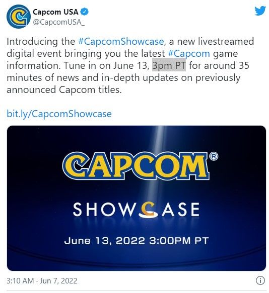 Capcom özel bir sunum yapacağını duyurdu