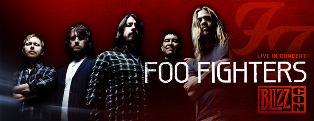 Foo Fighters, Blizzcon 2011'de olacak