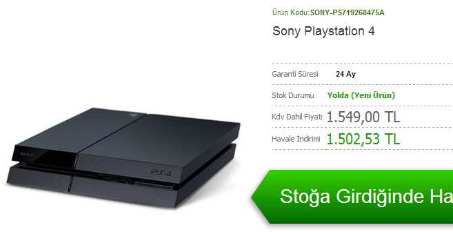 PlayStation 4'ün Türkiye fiyatları artıyor mu?
