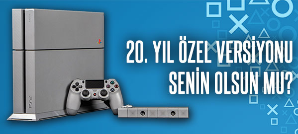 PlayStation 20. Yıl Özel Versiyonu Kazanın