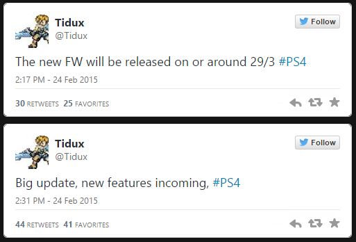 Söylenti: 29 Mart’ta PlayStation 4 için büyük bir güncelleme gelecek